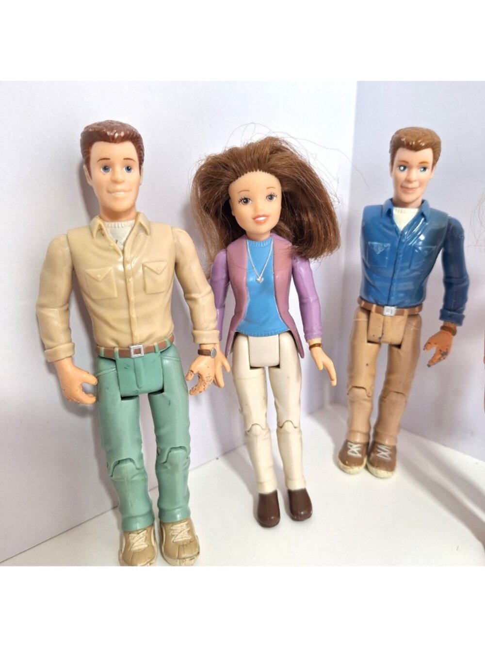 Loving Family Mom Dad Parents Girl Boy Men Women 7 Figure Lot 2002 - Picture 4 of 14